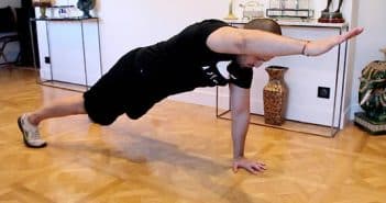 Quel muscle a fonctionné avec le gainage ?